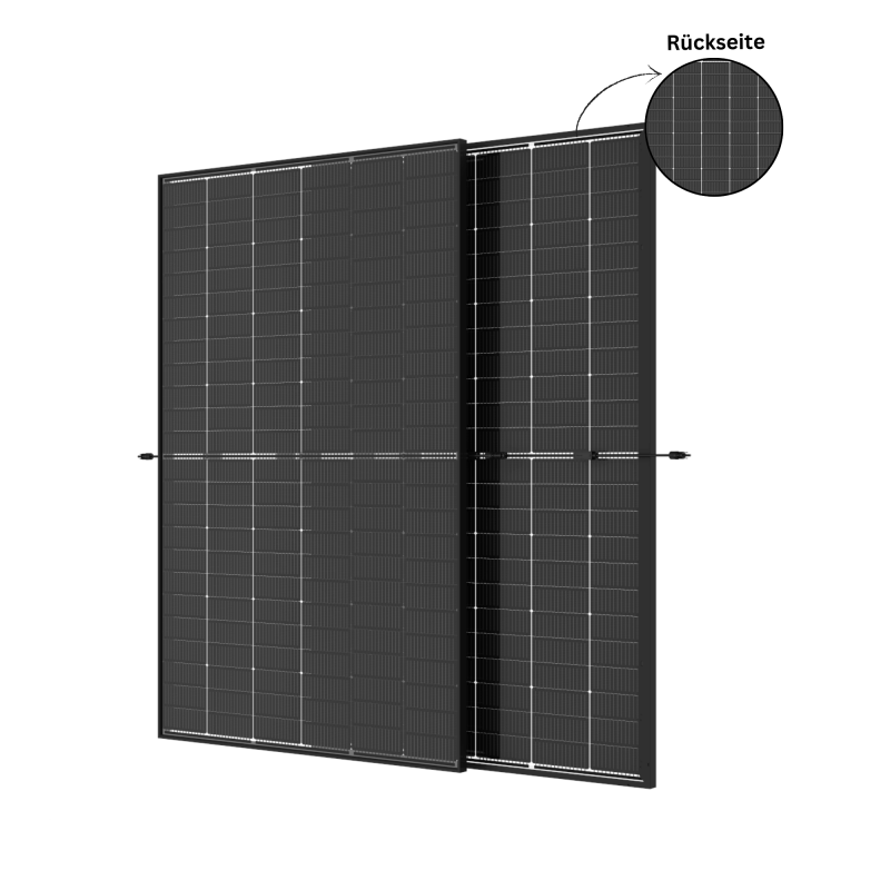 Solarmodul 435Wp Trina Solar Vertex S+ Doppelglas TSM-435-NEG9RC.27-Rückseite